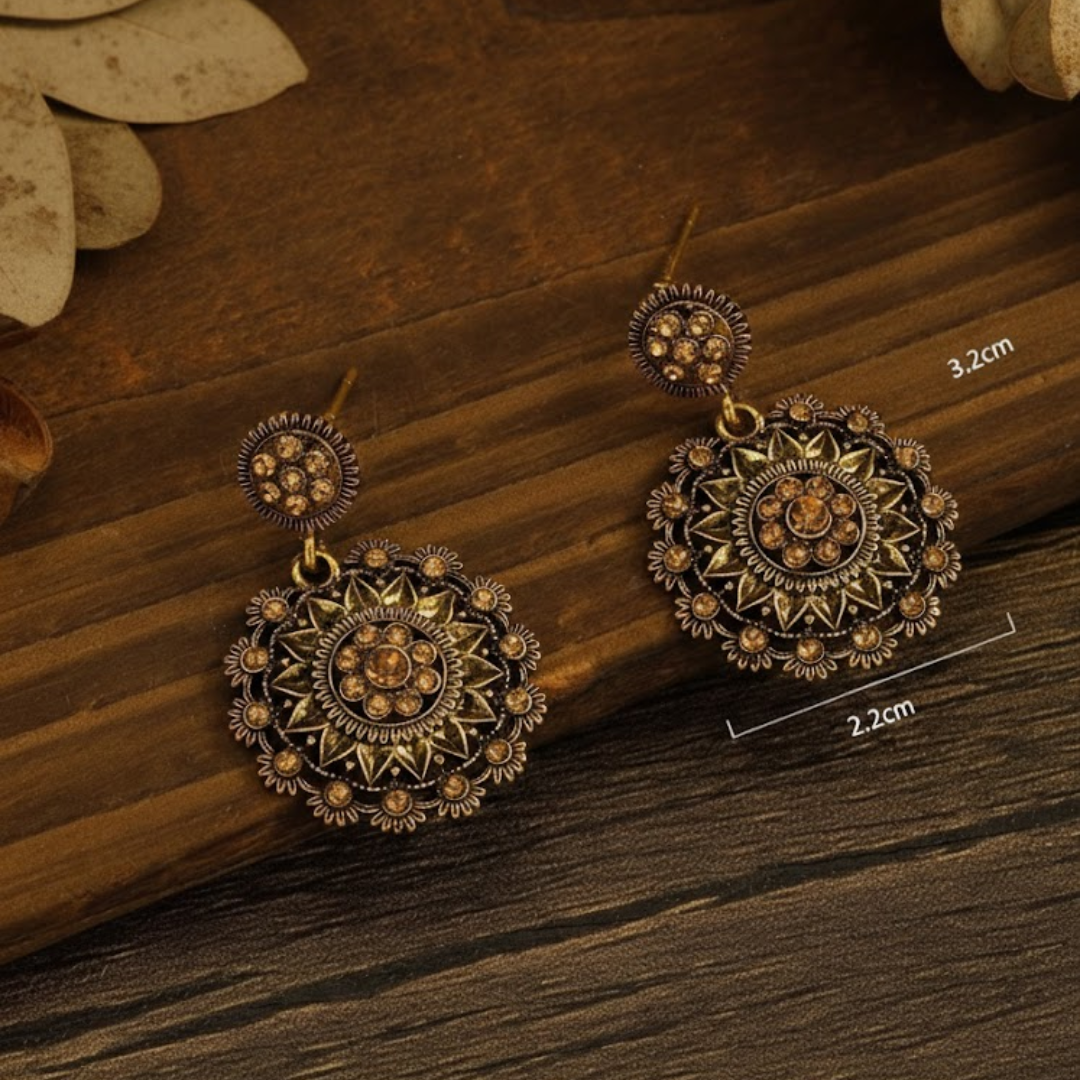 Radiant Amber Drops