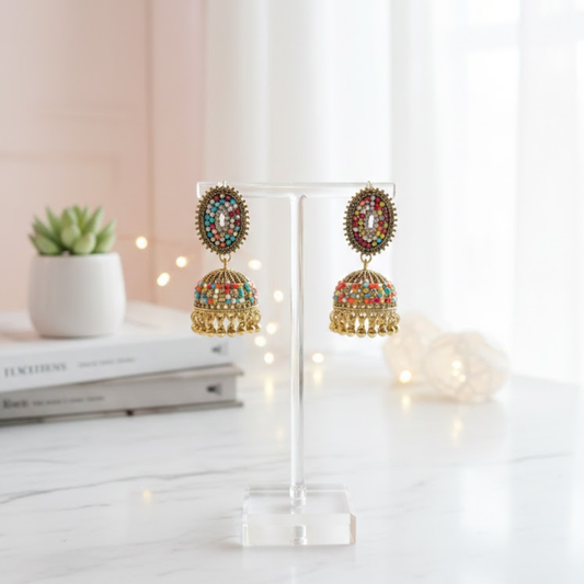 Vivid Jhumkas