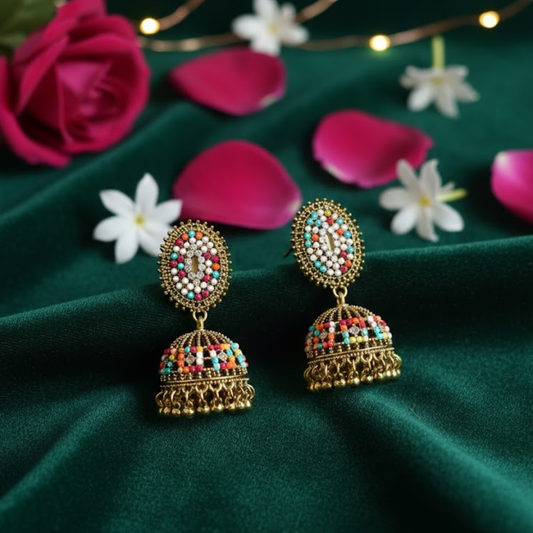 Vivid Jhumkas