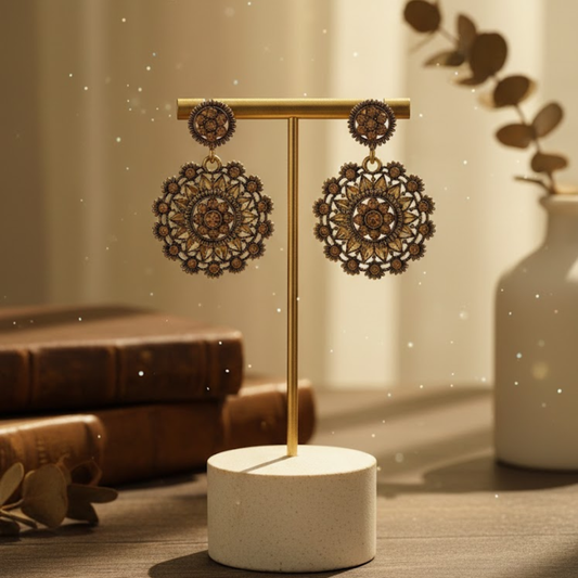 Radiant Amber Drops